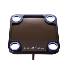 Carica l'immagine nel visualizzatore di Gallery, Braids & Freckles • Magnetic Colorist Tray • Black